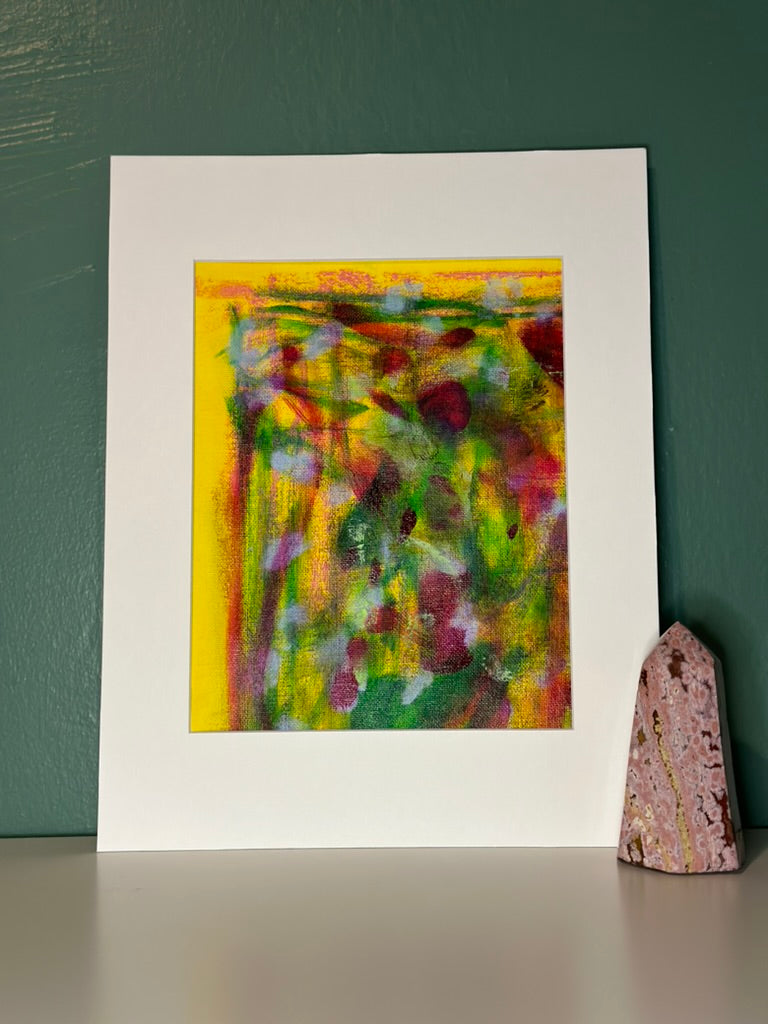 Color Study (Summer Garden No.5) - 8x10" on Paper