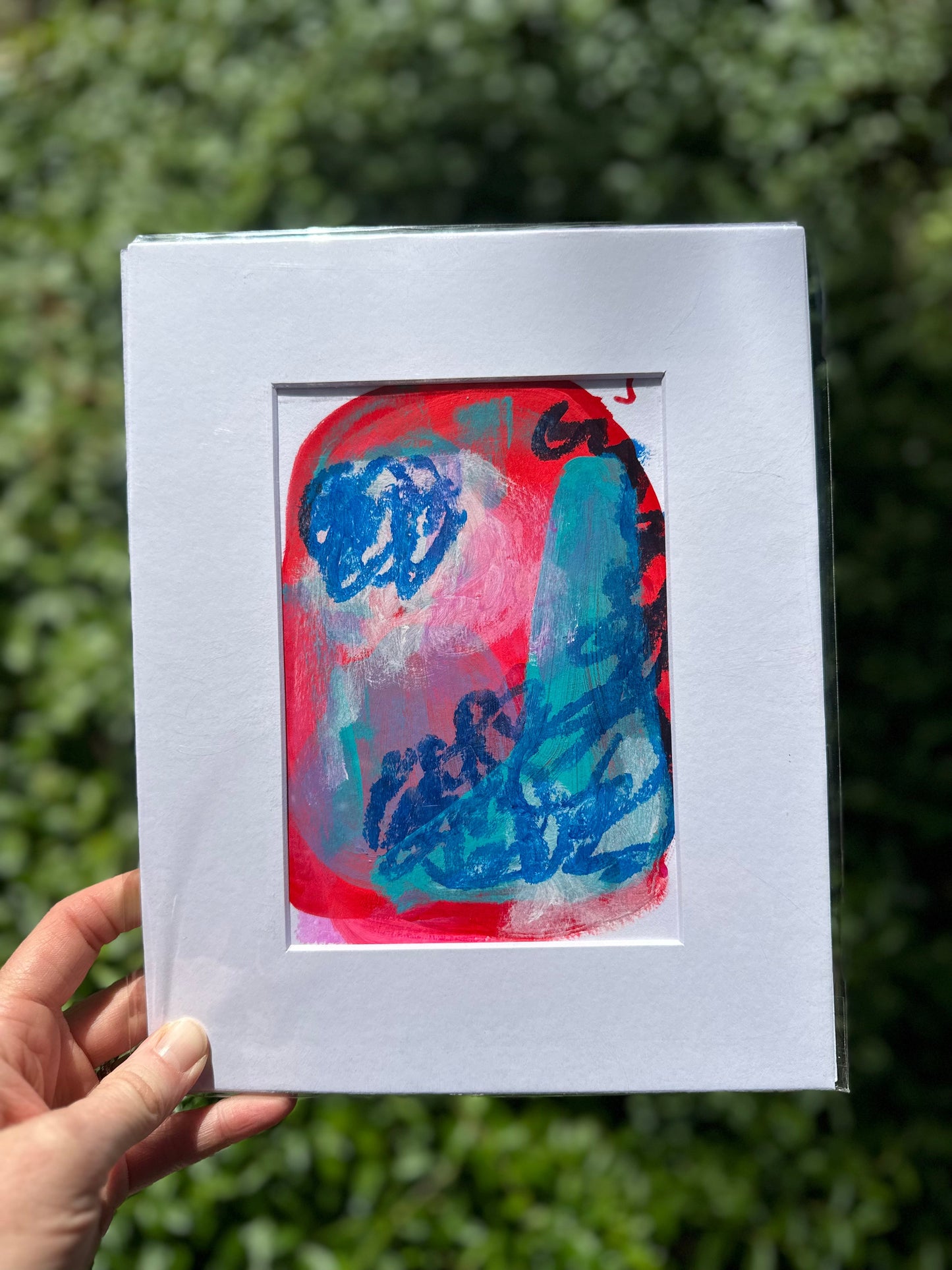 Where Do We Go from Here? - 5x7” Mixed Media on Paper