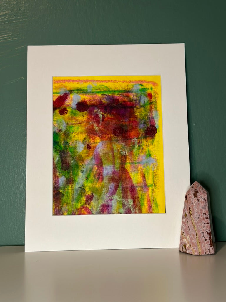 Color Study (Summer Garden No.6) - 8x10" on Paper