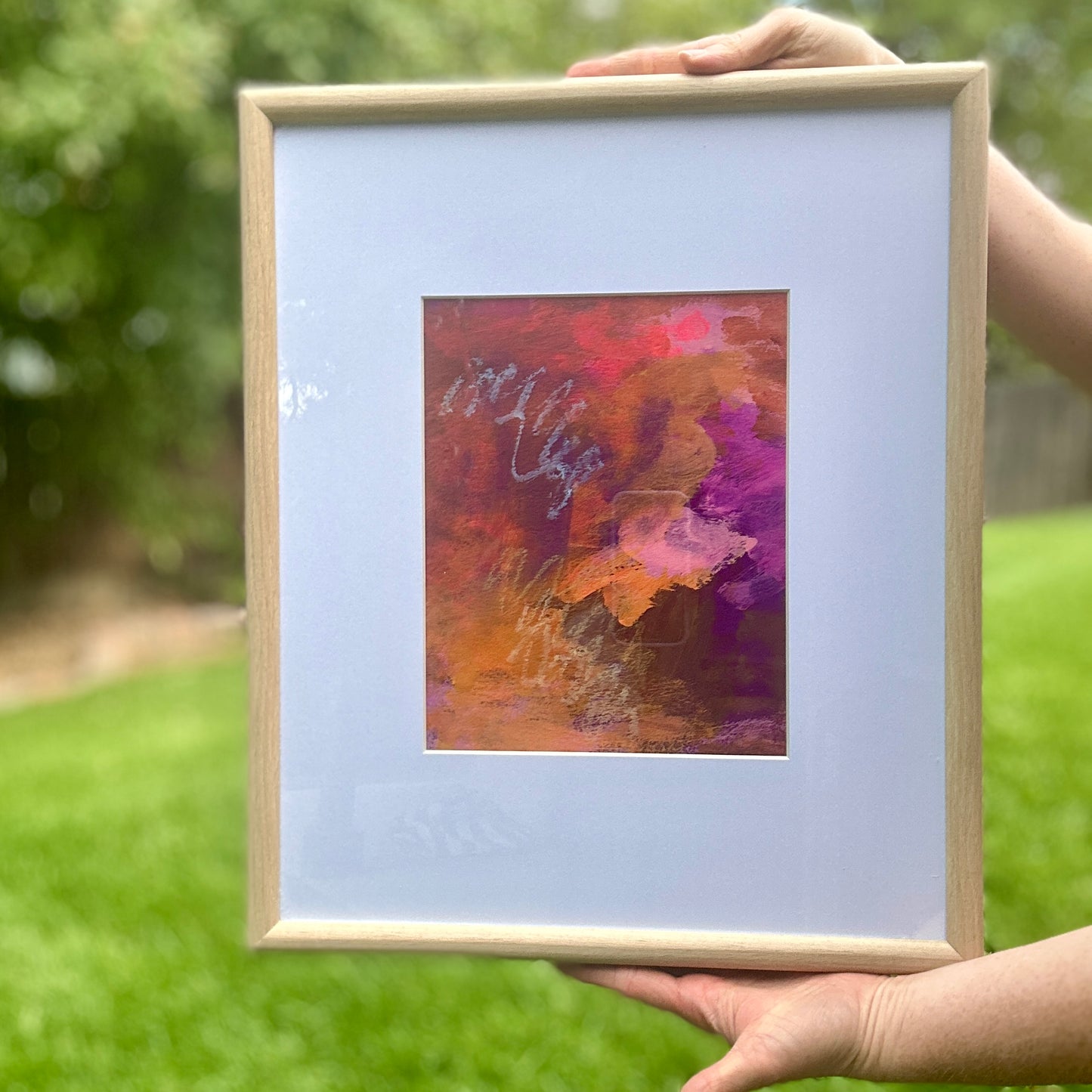 Turning Into the Storm (Framed)