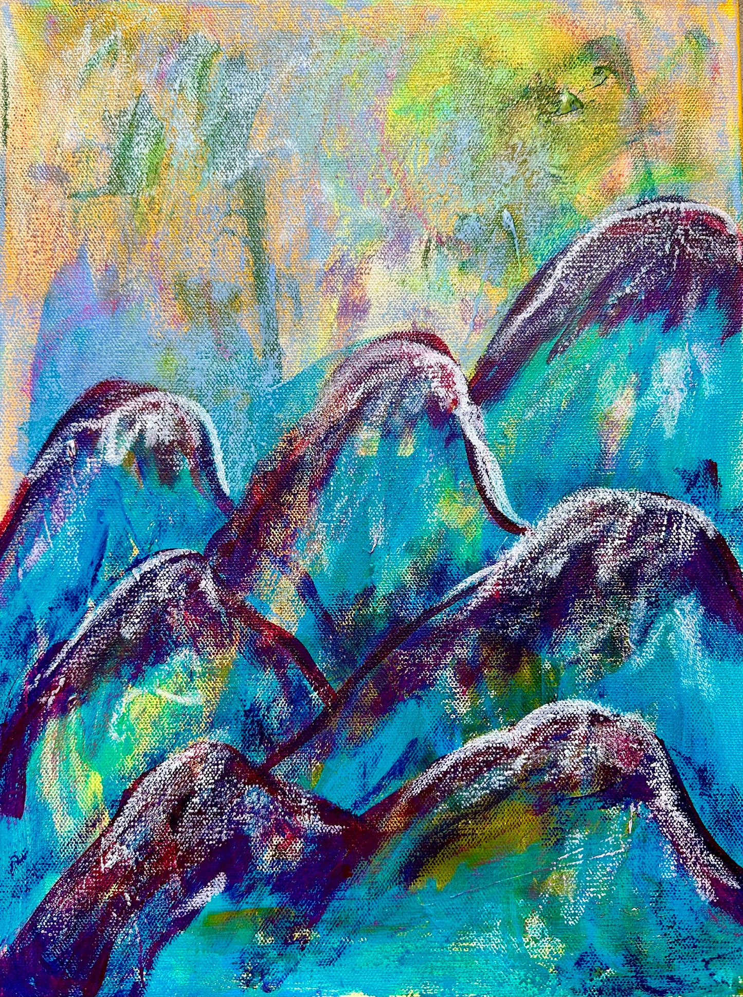Let's Stay Here Forever - 12x16"