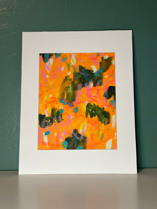 Color Study (Bright Desert No.2) - 8x10" on Paper