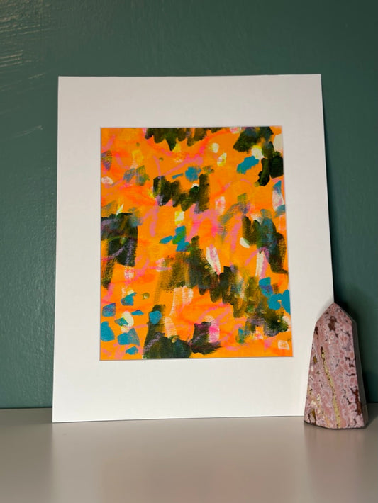 Color Study (Bright Desert No.3) - 8x10" on Paper