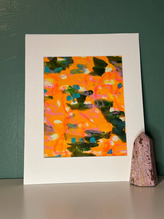 Color Study (Bright Desert No.1) - 8x10" on Paper